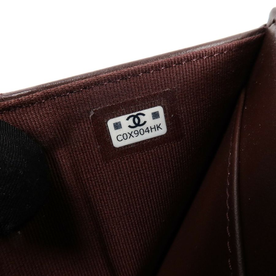 CHANEL 牛皮皮革Classic Flap Wallet錢包-8