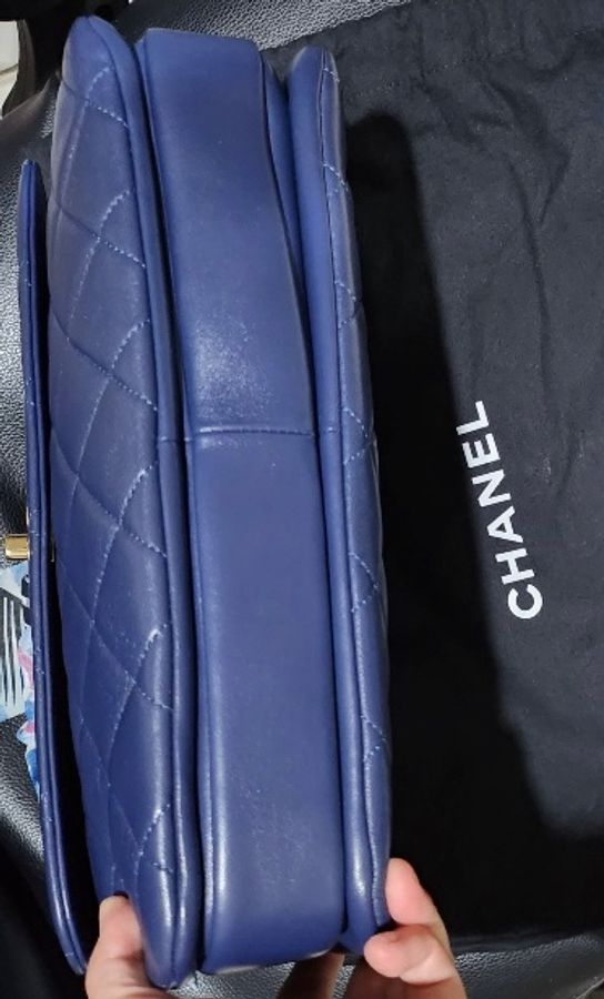 CHANEL TRENDY CC28cm香奈兒羊皮兩用手提、肩背包(已通過✅鑒定)🌈推廣活動🌈購買CHANEL包包送本人賣場內CHANEL長褲(最先下單付款為實)只送一件🙇🏻♀️-3