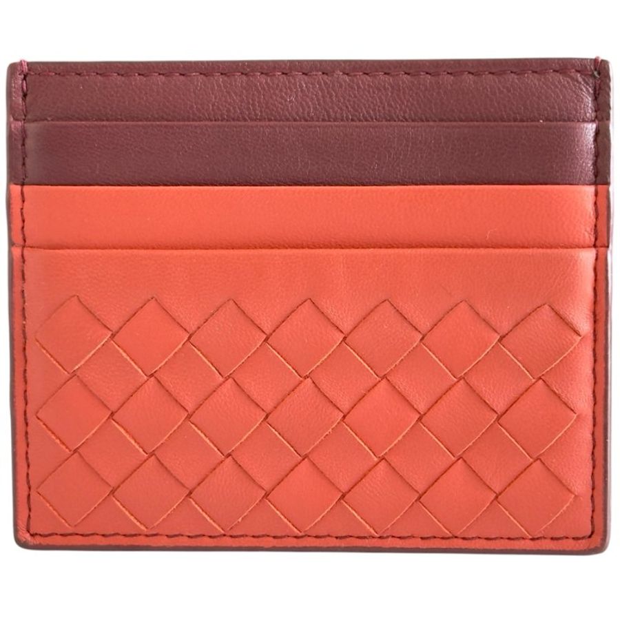 BOTTEGA VENETA 織皮 卡包-1