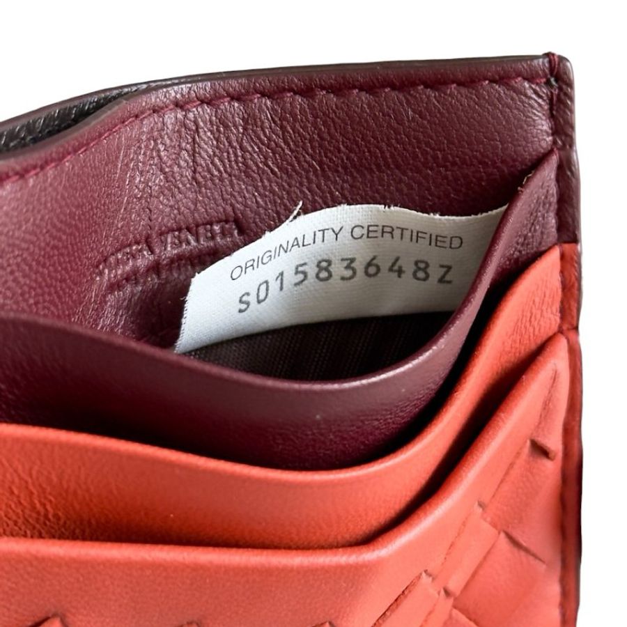 BOTTEGA VENETA 織皮 卡包-12