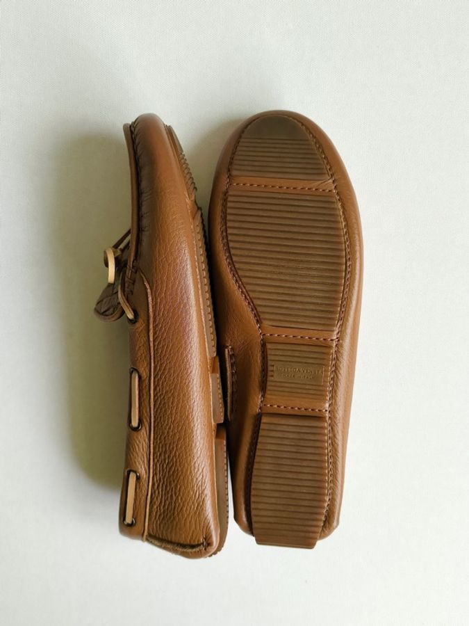 🇮🇹製 #BV BOTTEGA VENETA 編織莫卡辛鞋 太妃糖 | 樂福 | loafer-4