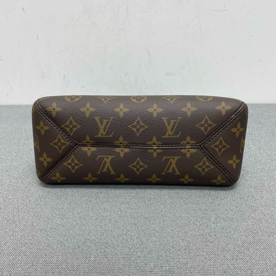 Louis Vuitton路易威登 The drop棕色老花hobo 單肩包腋下包 底長26cm-4