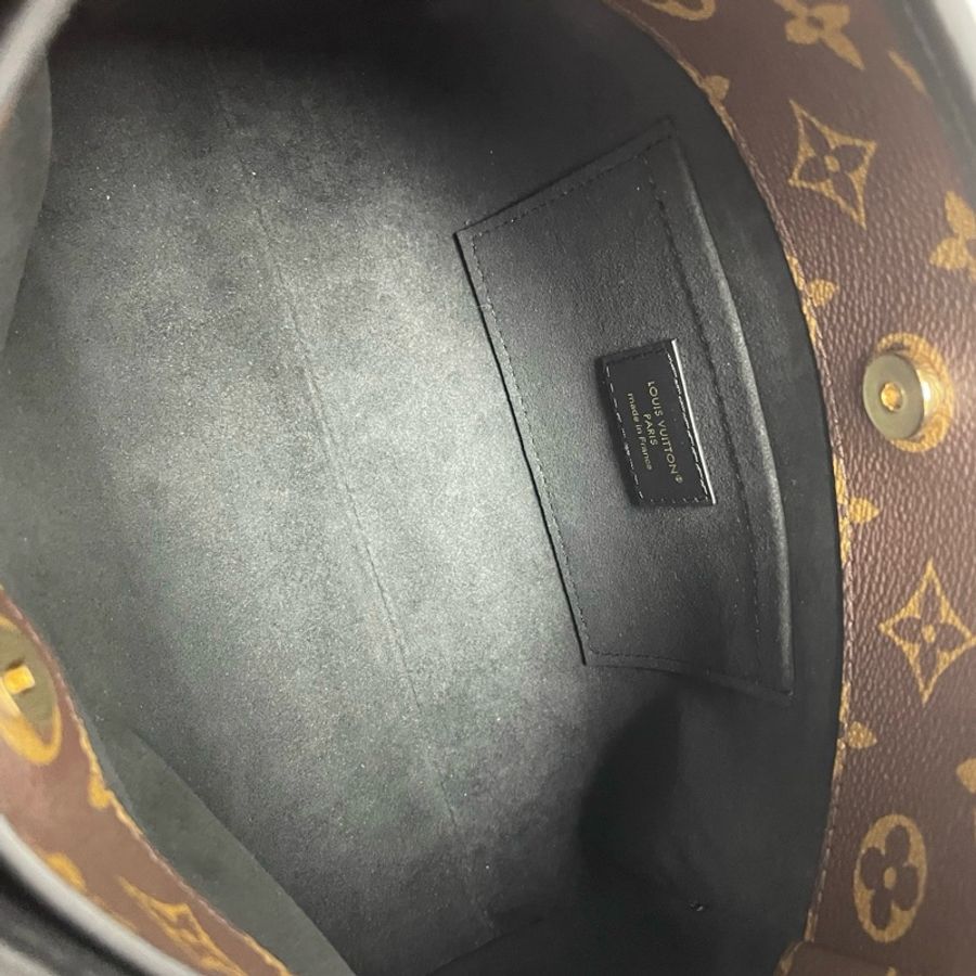 Louis Vuitton路易威登 The drop棕色老花hobo 單肩包腋下包 底長26cm-6