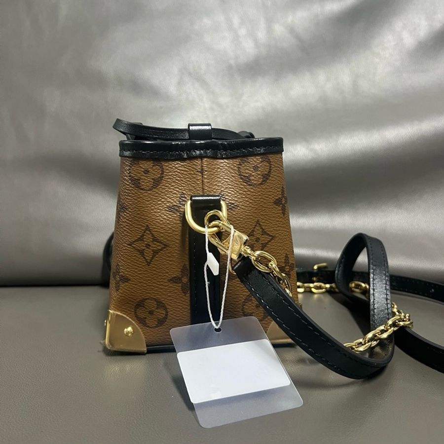 Louis Vuitton 路易威登 purse 老花燒麥包斜挎包單肩包-2