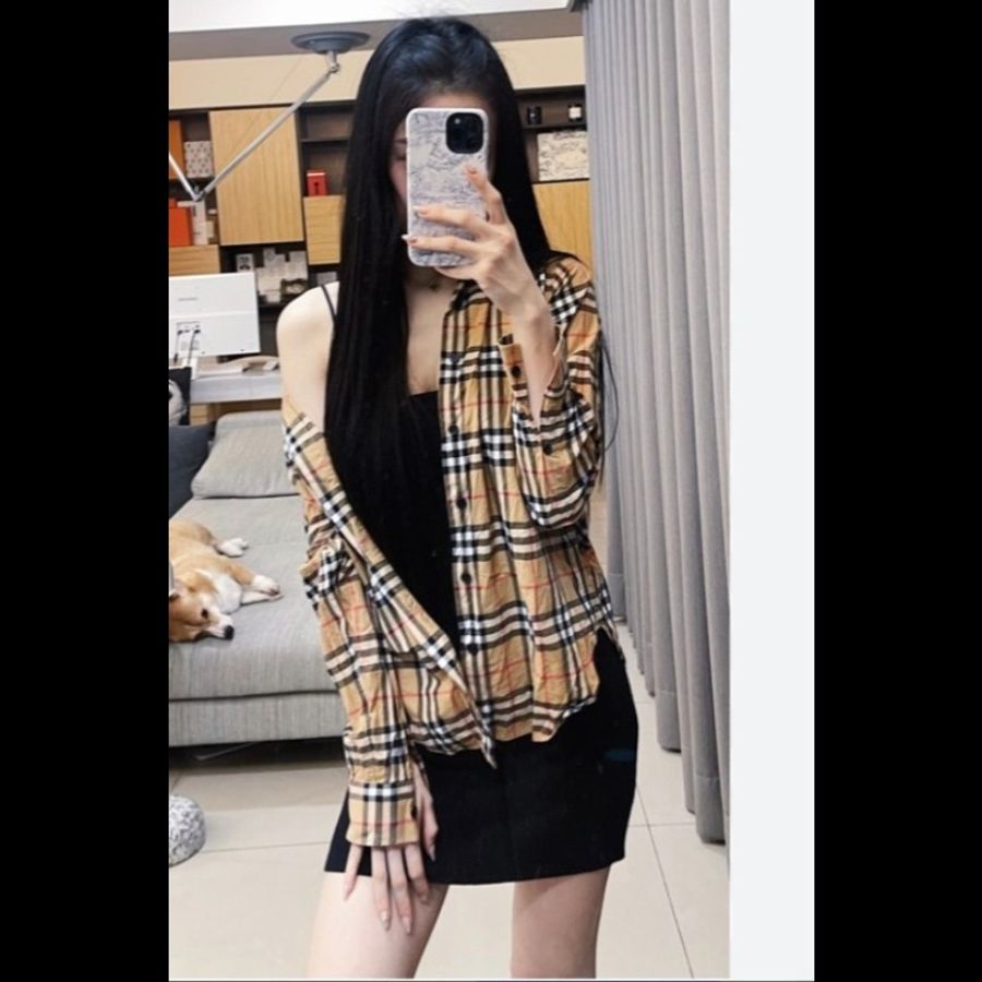 M碼/原價2萬6/Burberry 時尚女神外套、襯衫-13