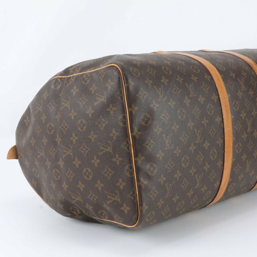 路易威登 Monogram Keepall 60 M41422 皮革波士頓手提包/托特包/男士登機包-4