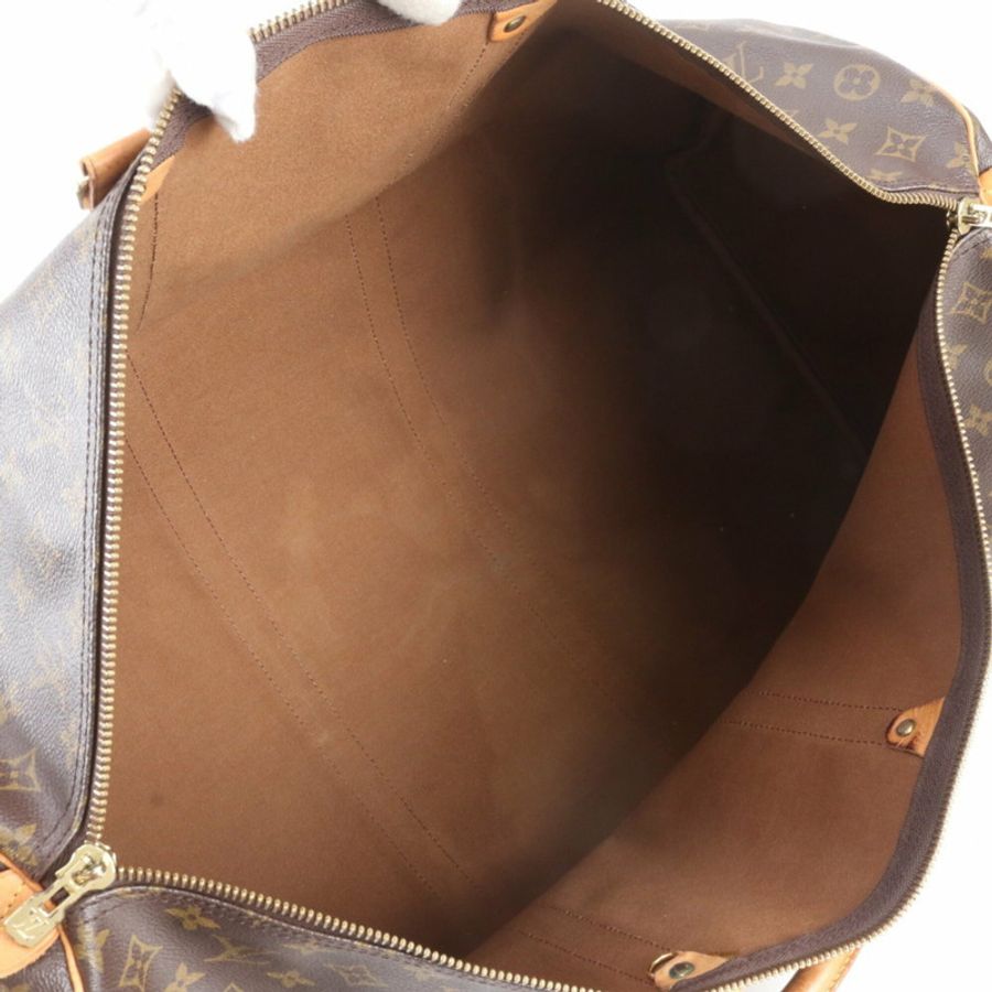 路易威登 Monogram Keepall 60 M41422 皮革波士頓手提包/托特包/男士登機包-6