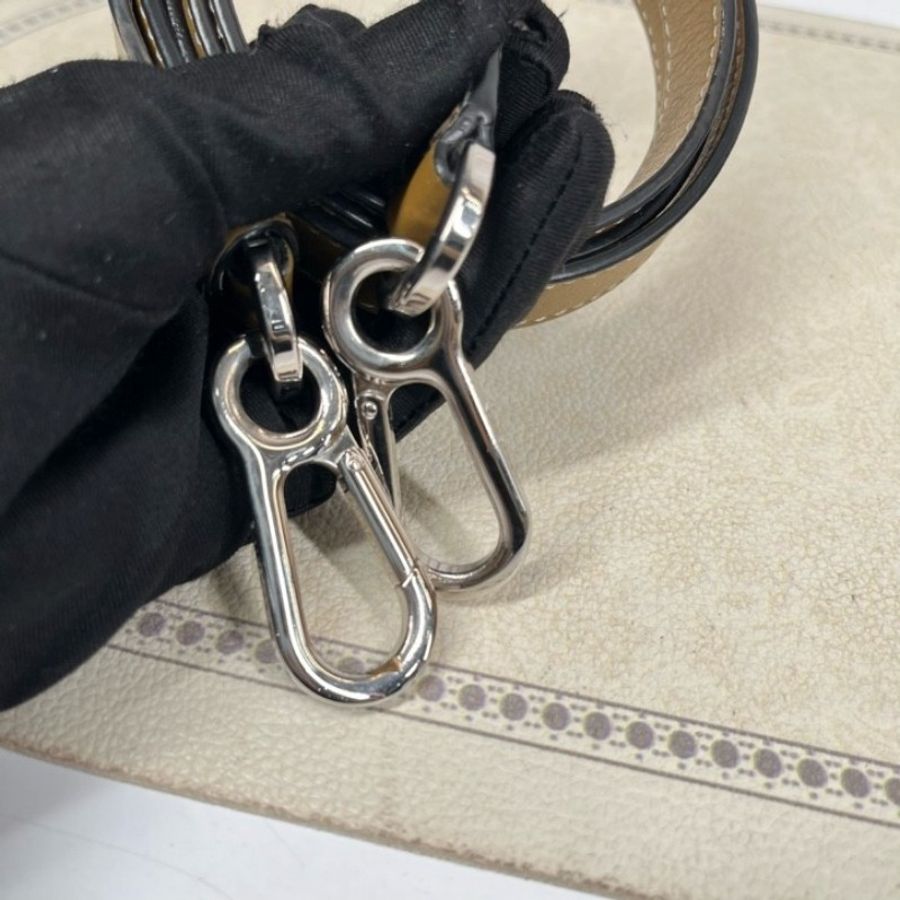 Loewe puzzle焦糖色拼色幾何包-6