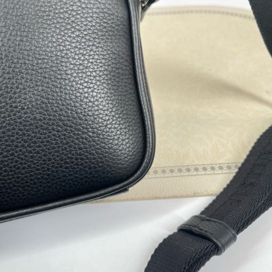 DIOR Rider拉鍊信使包 經典刺繡拼黑-21