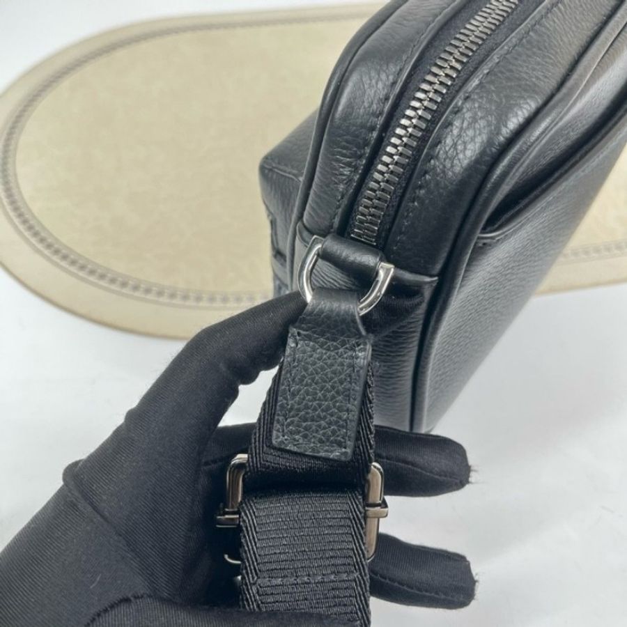 DIOR Rider拉鍊信使包 經典刺繡拼黑-22