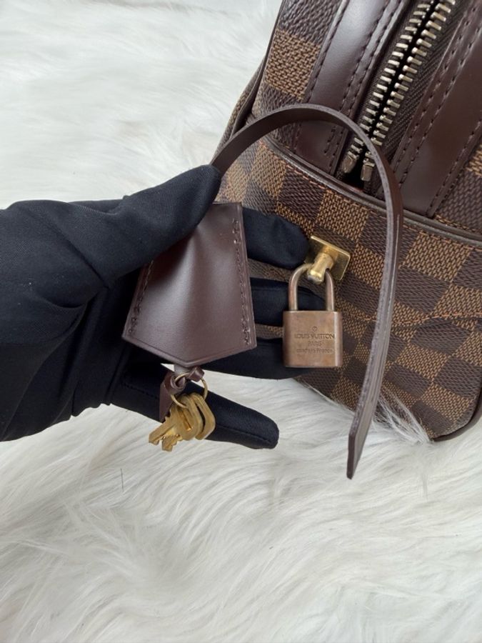 Louis Vuitton 路易威登 duomo棋盤格手提包-9