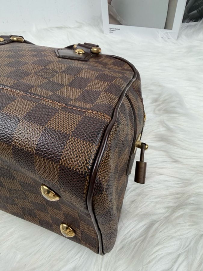 Louis Vuitton 路易威登 duomo棋盤格手提包-10