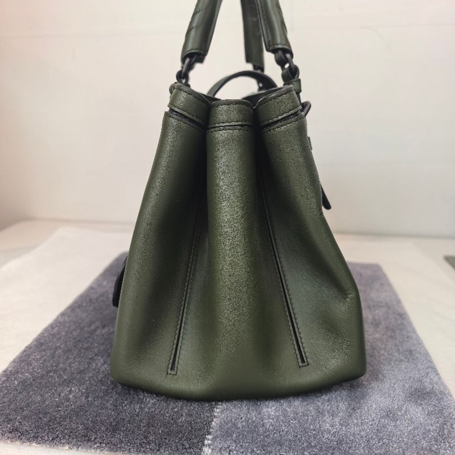 BOTTEGA VENETA BV綠色羅馬風琴VIP限量版-2