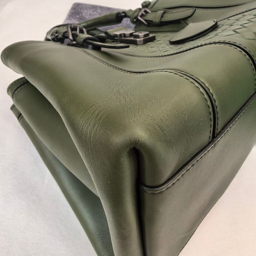 BOTTEGA VENETA BV綠色羅馬風琴VIP限量版-9