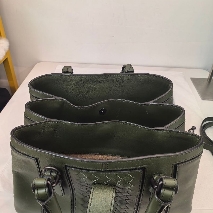 BOTTEGA VENETA BV綠色羅馬風琴VIP限量版-17