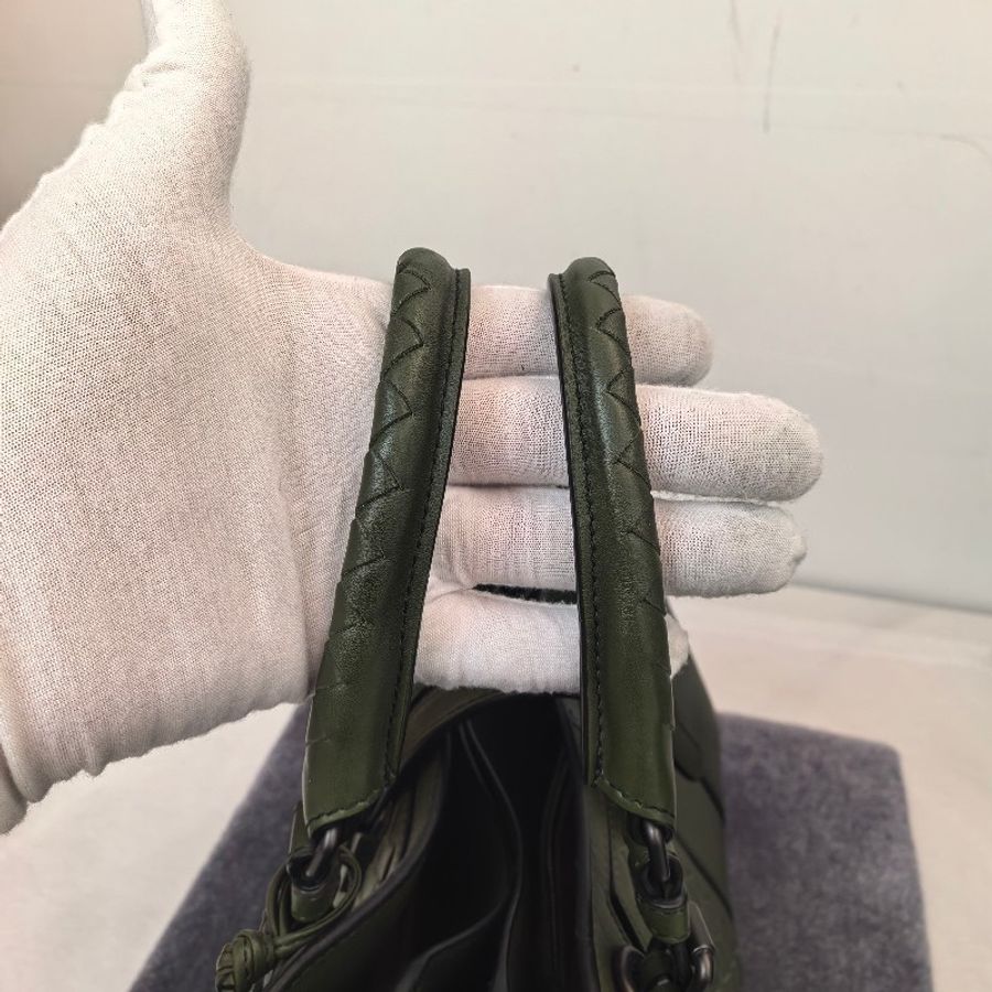 BOTTEGA VENETA BV綠色羅馬風琴VIP限量版-25