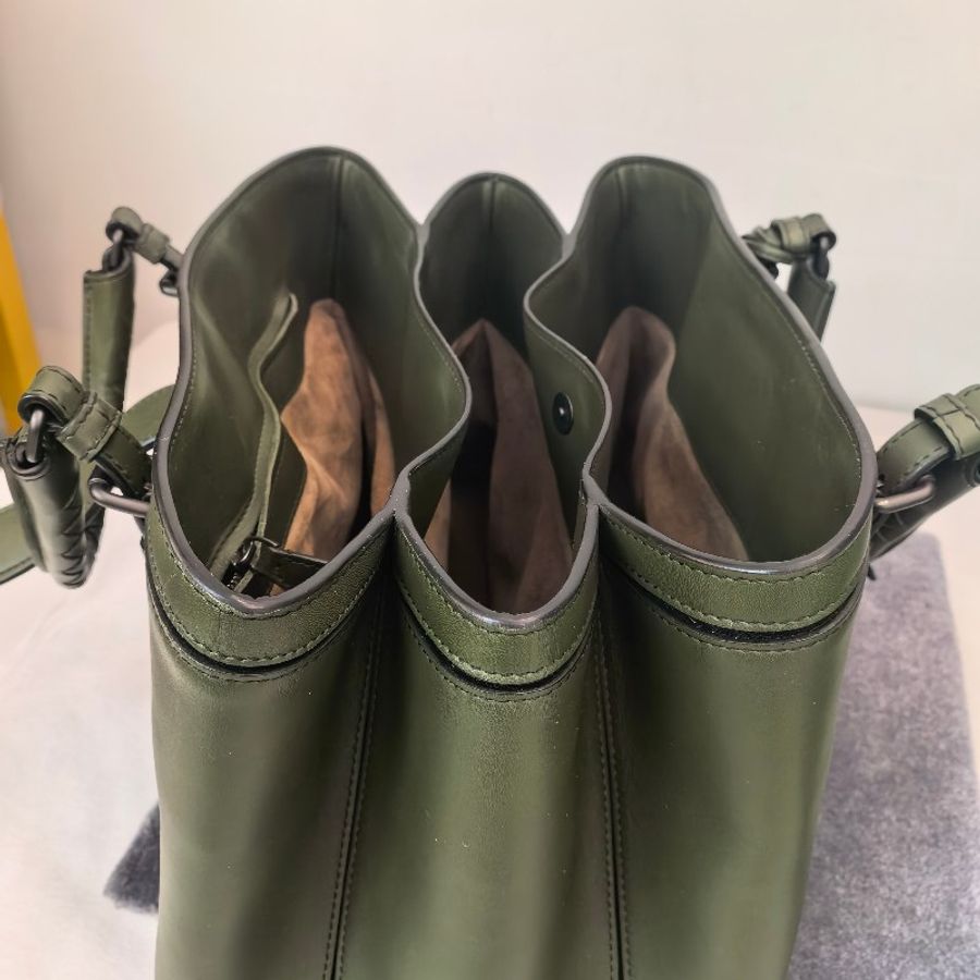 BOTTEGA VENETA BV綠色羅馬風琴VIP限量版-28
