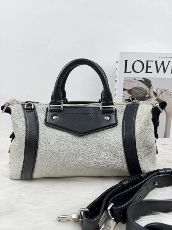 Louis Vuitton 路易威登 Biker小號機車包 灰色拼黑皮-1