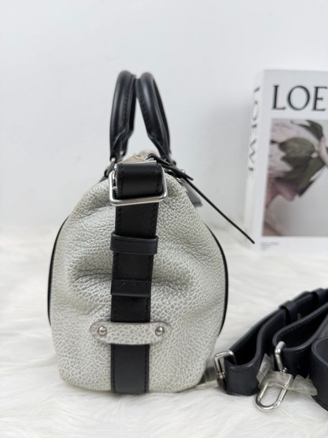 Louis Vuitton 路易威登 Biker小號機車包 灰色拼黑皮-2