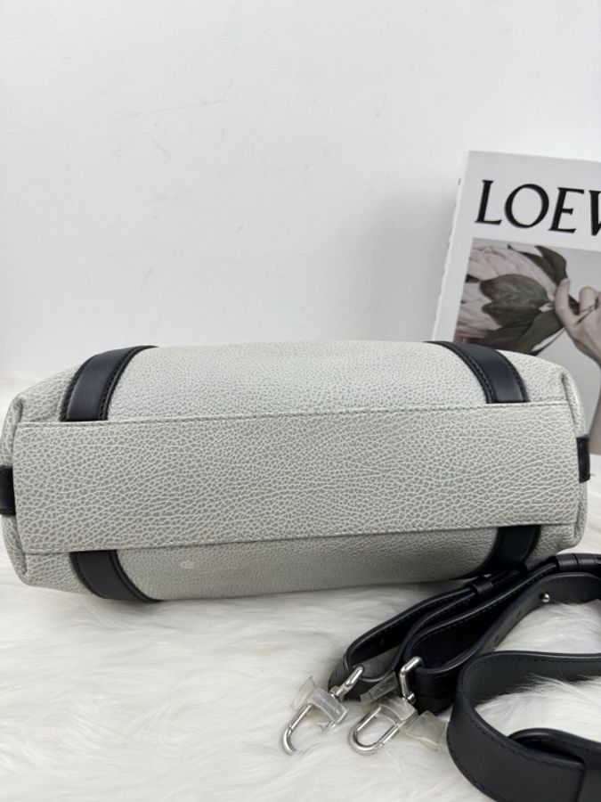 Louis Vuitton 路易威登 Biker小號機車包 灰色拼黑皮-4
