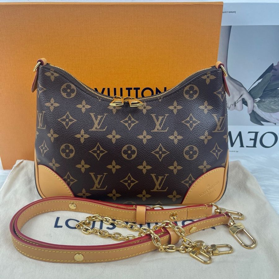 Louis Vuitton 路易威登Boulogne 牛角包,黃牛角 尺寸:29 x 16 x 9.5-0
