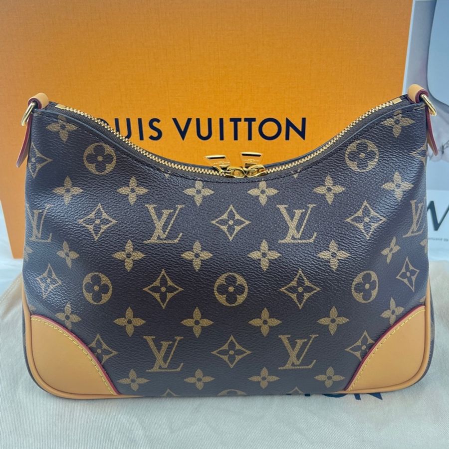 Louis Vuitton 路易威登Boulogne 牛角包,黃牛角 尺寸:29 x 16 x 9.5-10