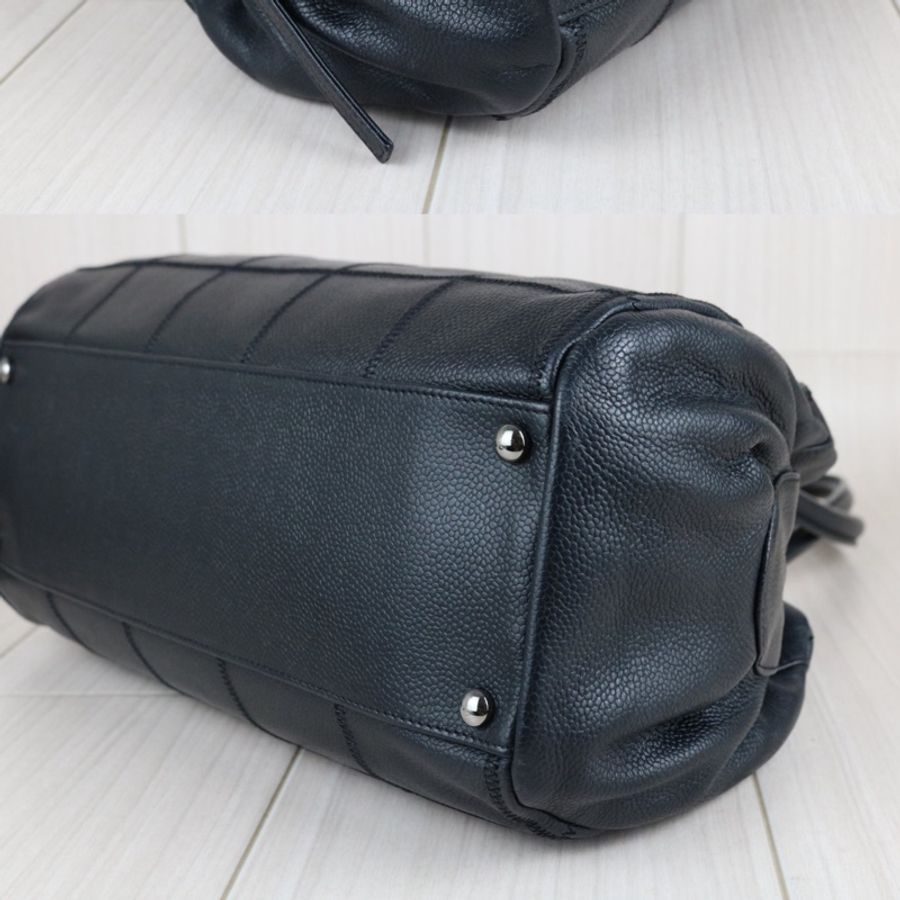 《初。Vintage》Chanel 冰格長柄法棍包-8