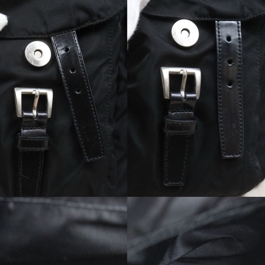 《初。Vintage》Prada 中號降落傘後背包(附保卡)-11