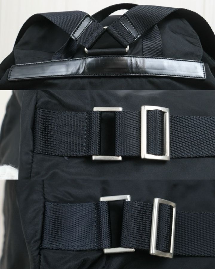 《初。Vintage》Prada 中號降落傘後背包(附保卡)-12