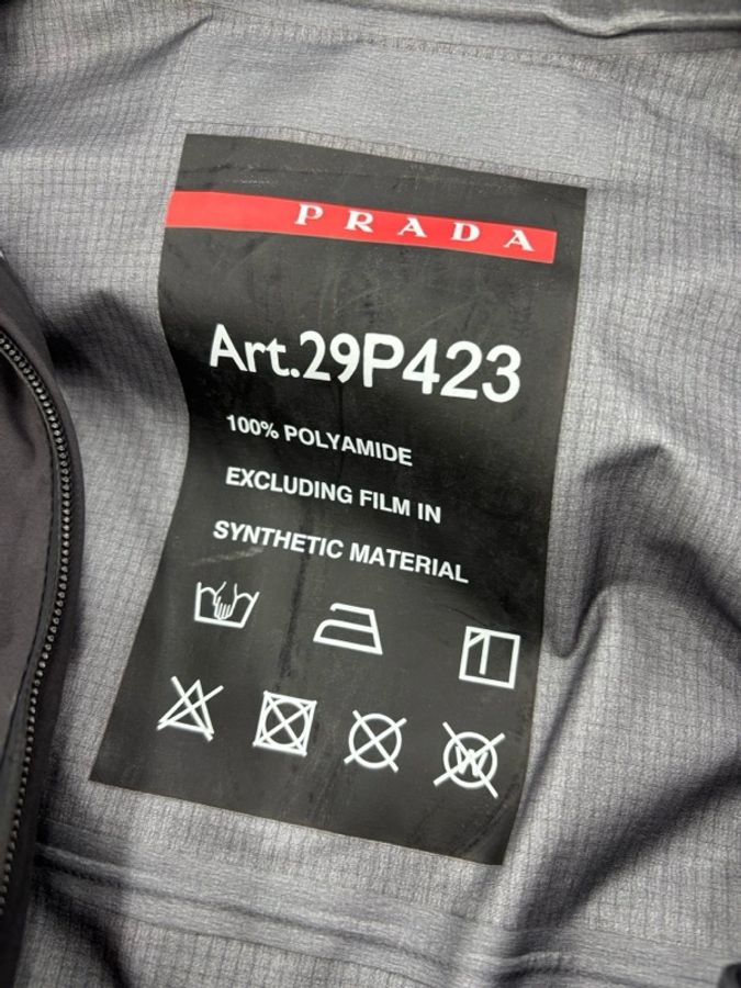 Prada普拉達 長款衝鋒衣派克服兩件套 S碼-6