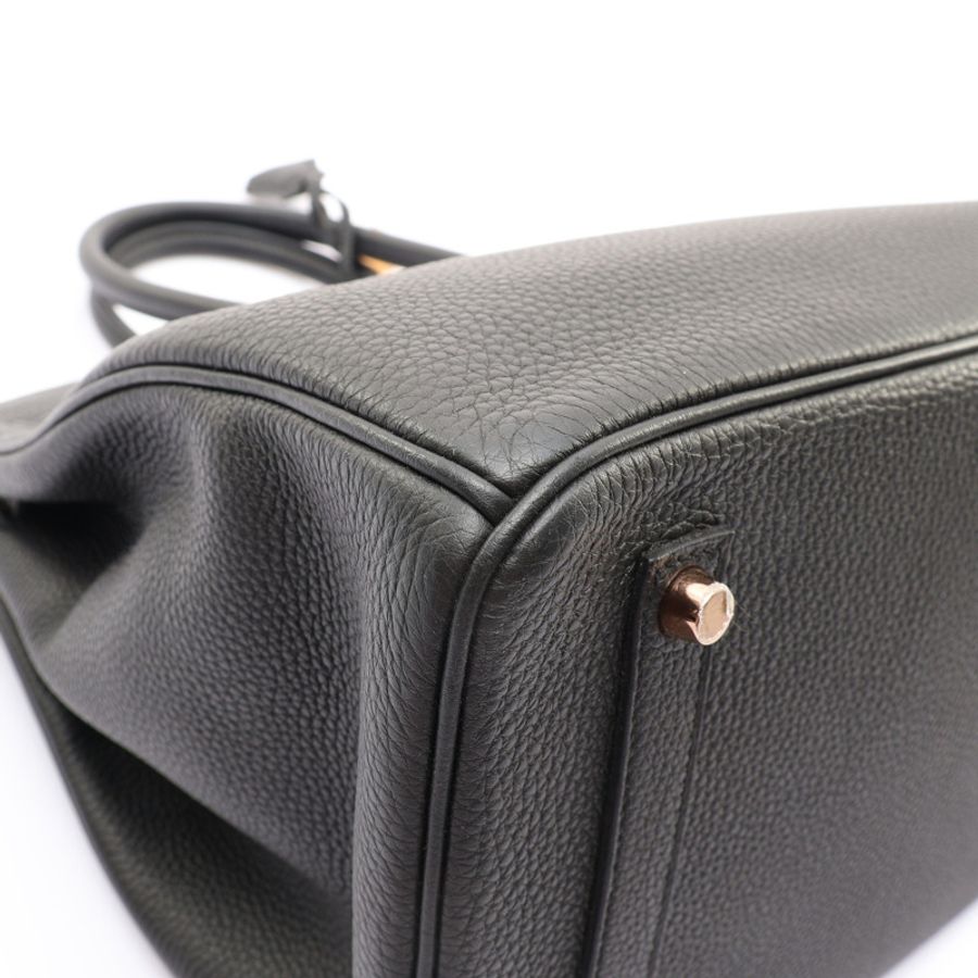 Birkin 35 手提包 黑色 Togo C刻 金釦【HERMES 愛馬仕】-9