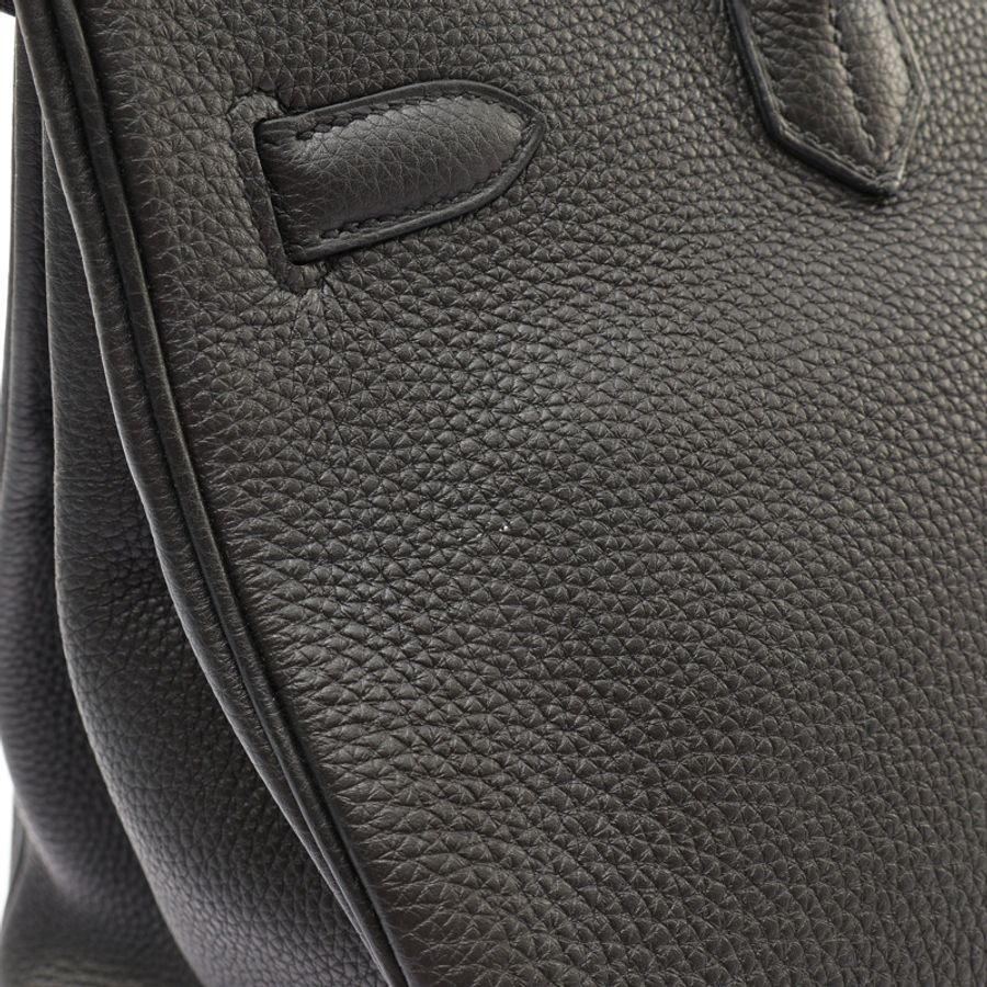 Birkin 35 手提包 黑色 Togo C刻 金釦【HERMES 愛馬仕】-11