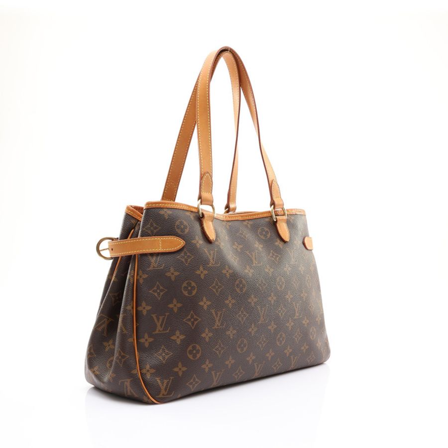 Batignolles Horizontal 肩背包 棕色 原花帆布【LOUIS VUITTON LV 路易威登】 M51154-1