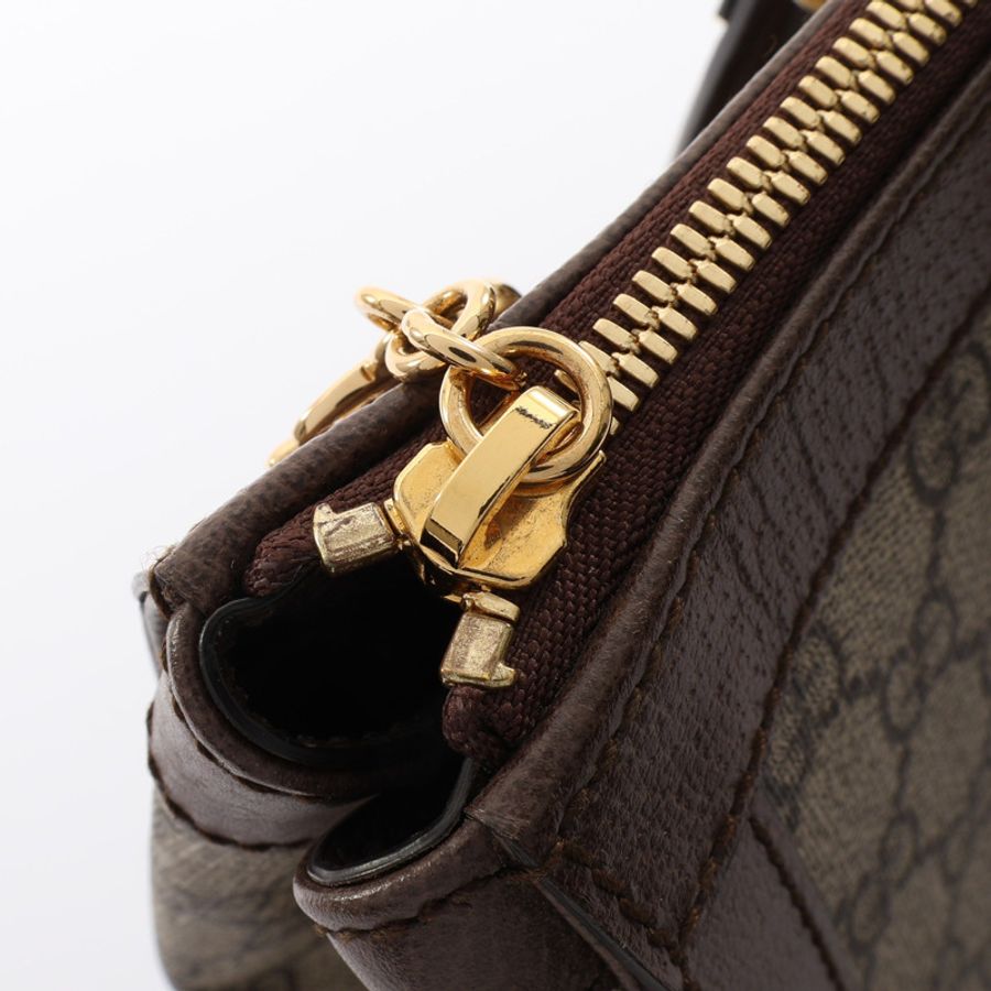 Ophidia 兩用包 棕色 GG Supreme帆布【GUCCI 古馳】 524537-10