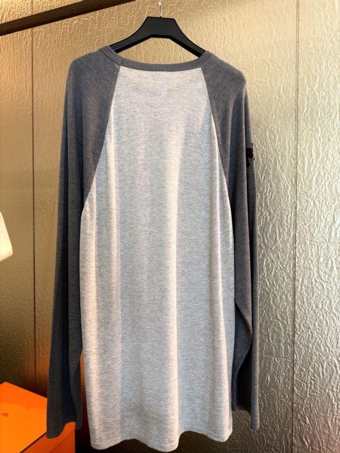 克羅心/ 3 Cross Patch Raglan Long Sleeve Tee-1