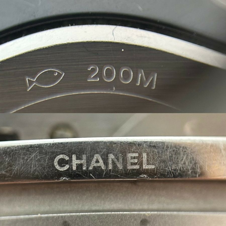 香奈兒男錶 J12 無題款黑色錶盤 AT CHANEL H5581 自動上鍊陶瓷-6