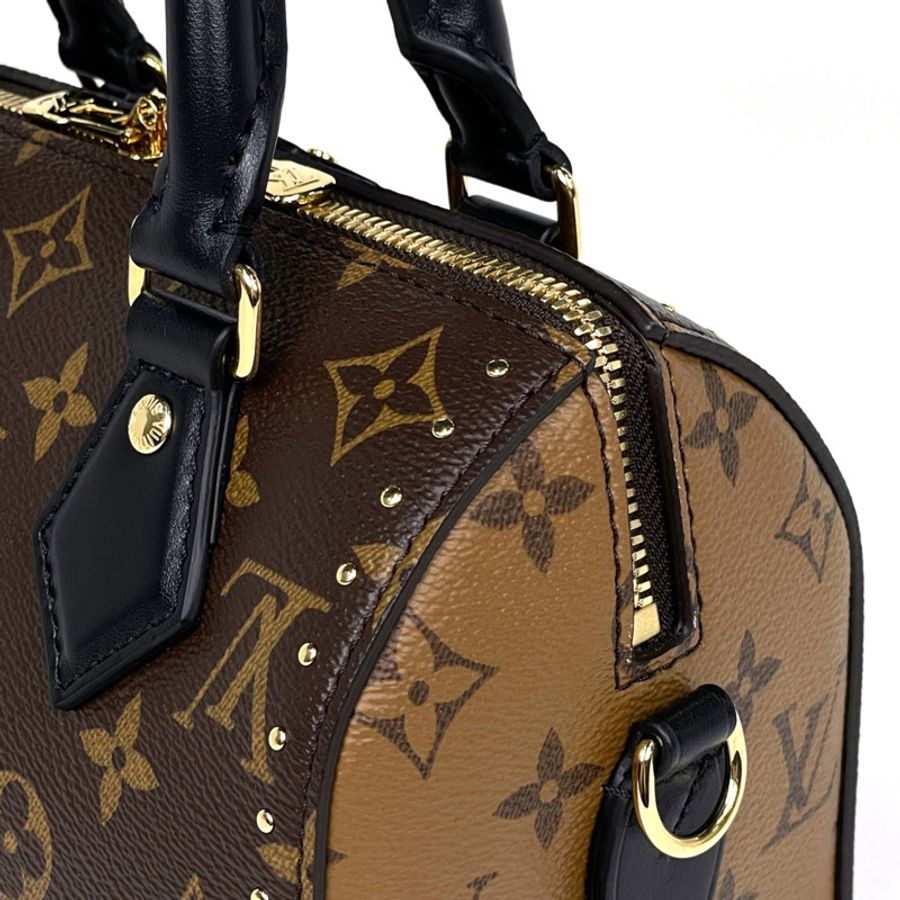 路易威登 Speedy Trunk 20 兩用 Monogram 棕色 M13146 女士包-3