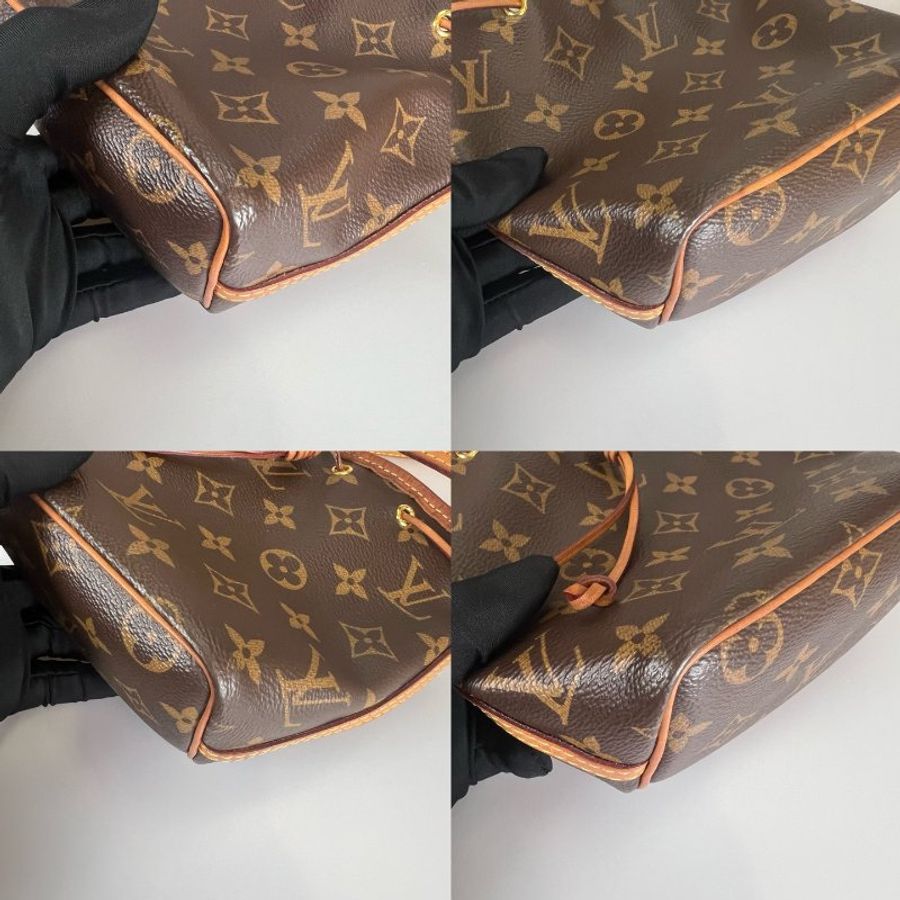 LV M41346 老花NANO NOE 水桶包-9