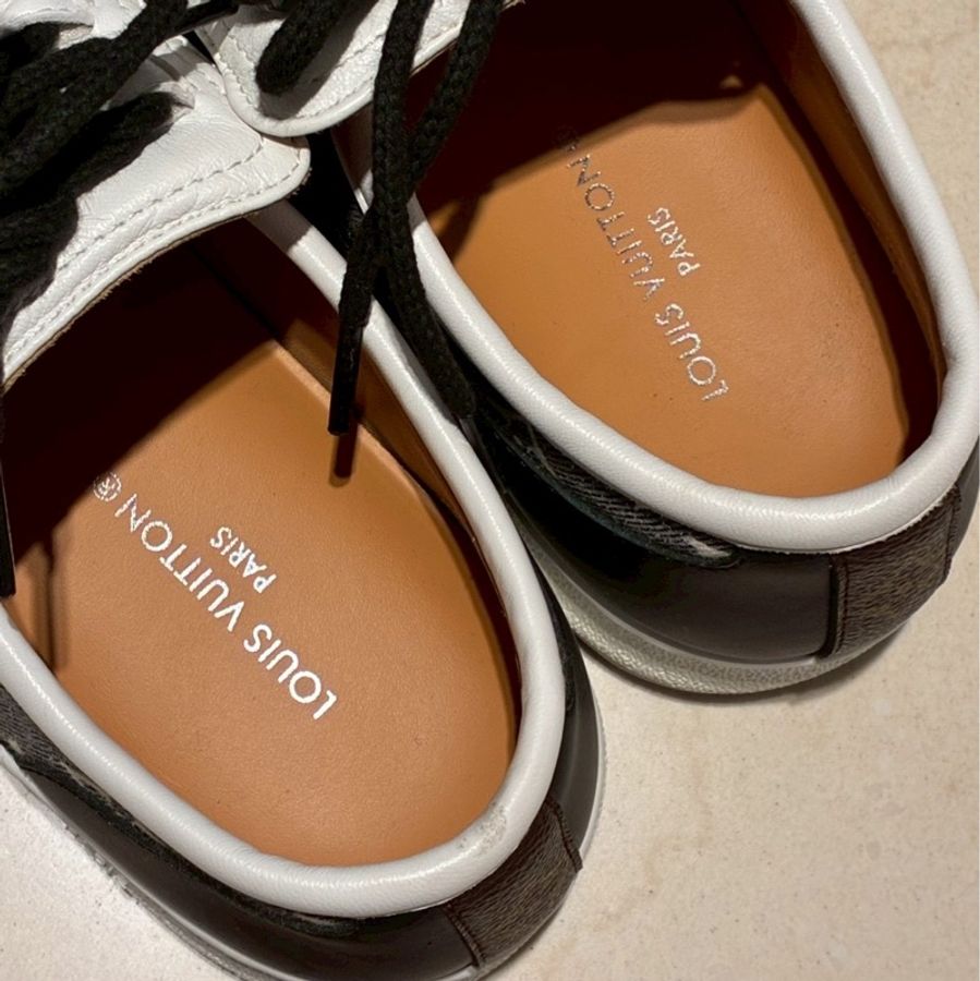 LV灰單寧休閒鞋👟38-18
