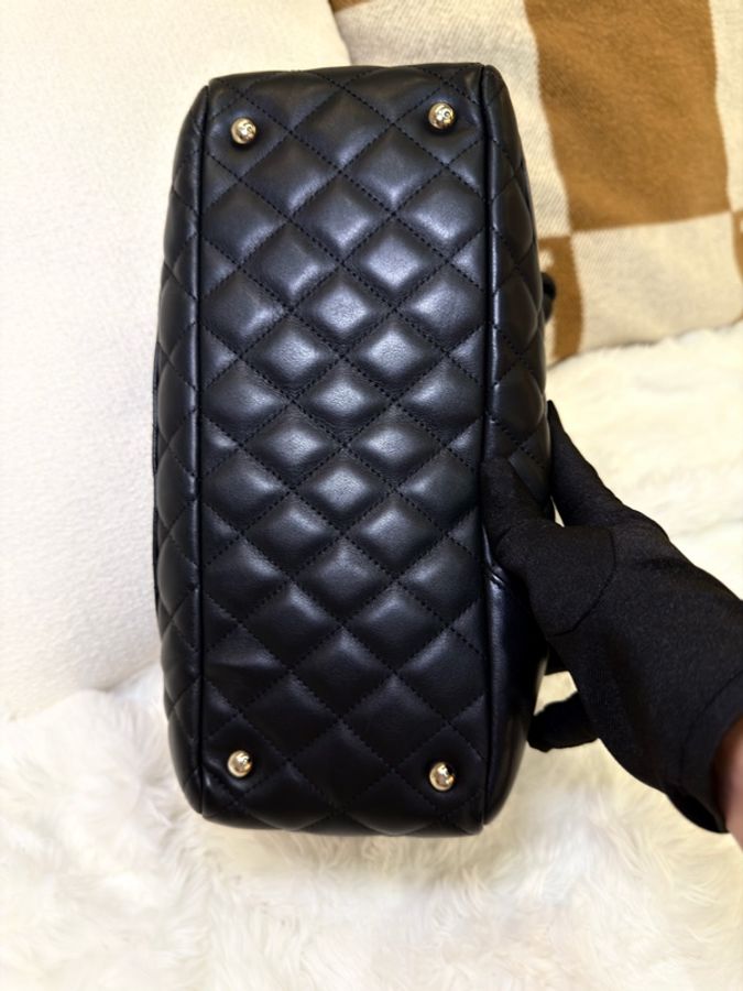 Chanel/ 康鵬保齡球手提包/ 黑-3