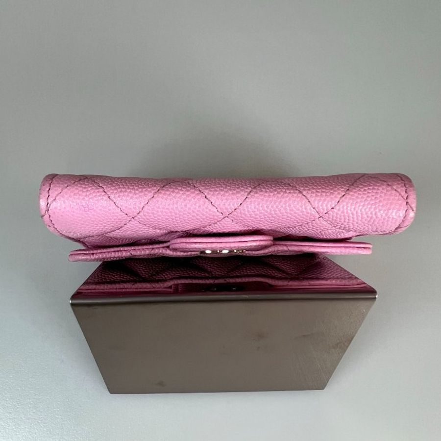 CHANEL CF卡包 荔枝粉 AP0214/晶片款-6