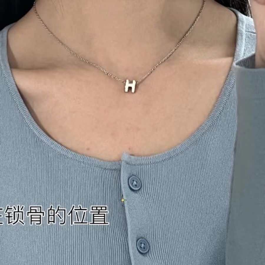 Hermes Mini Pop H 項鍊-2