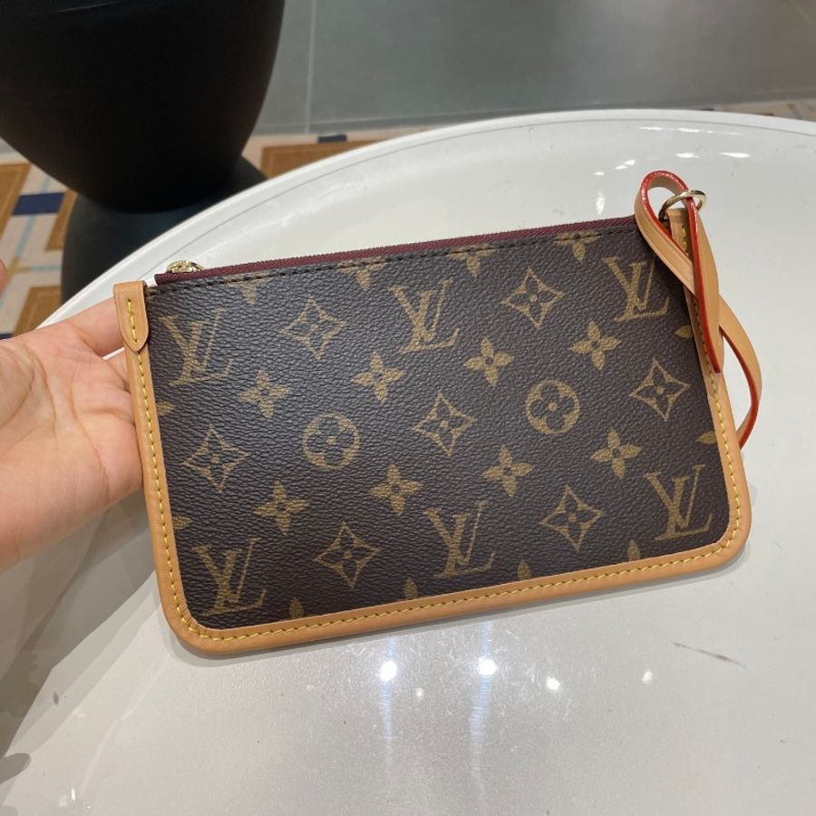 芯片款LV路易威登Carryall老花小号子母包斜挎包29*24*12-20