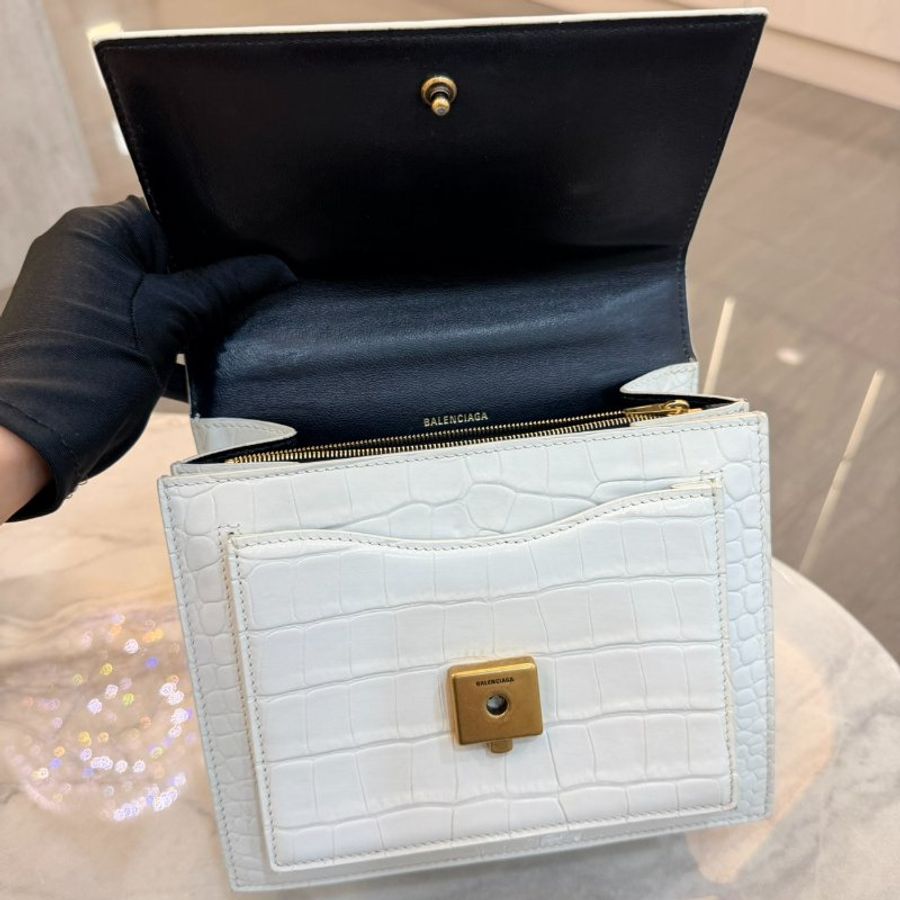 *SHIHNA名牌精品* Balenciaga Classic City 金屬logo 斜背包-6