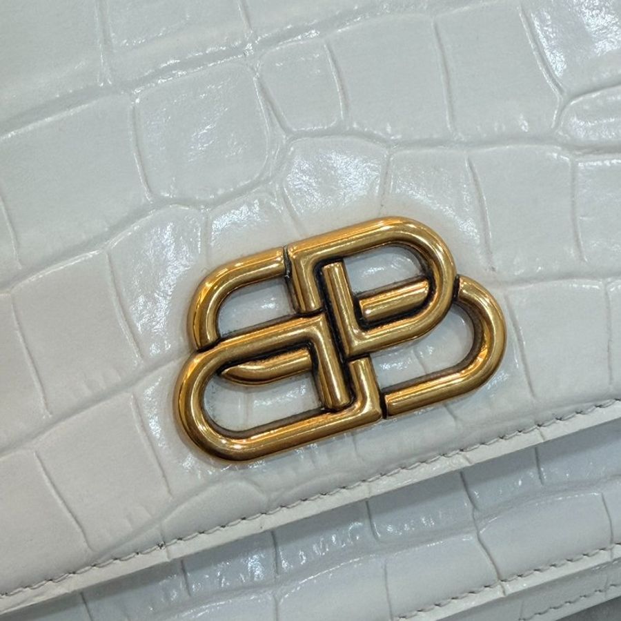 *SHIHNA名牌精品* Balenciaga Classic City 金屬logo 斜背包-8