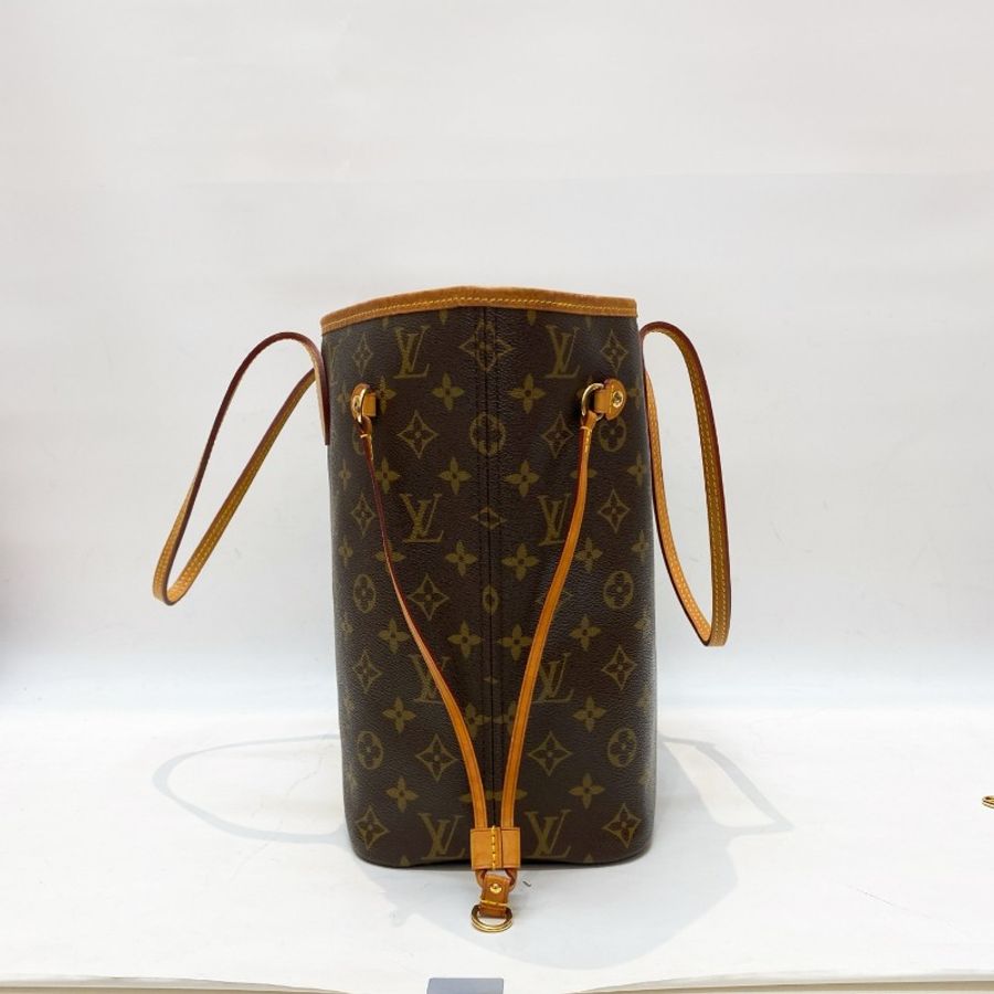 LV路易威登Neverfull老花中号米色内里托特包购物袋31*28*14-1