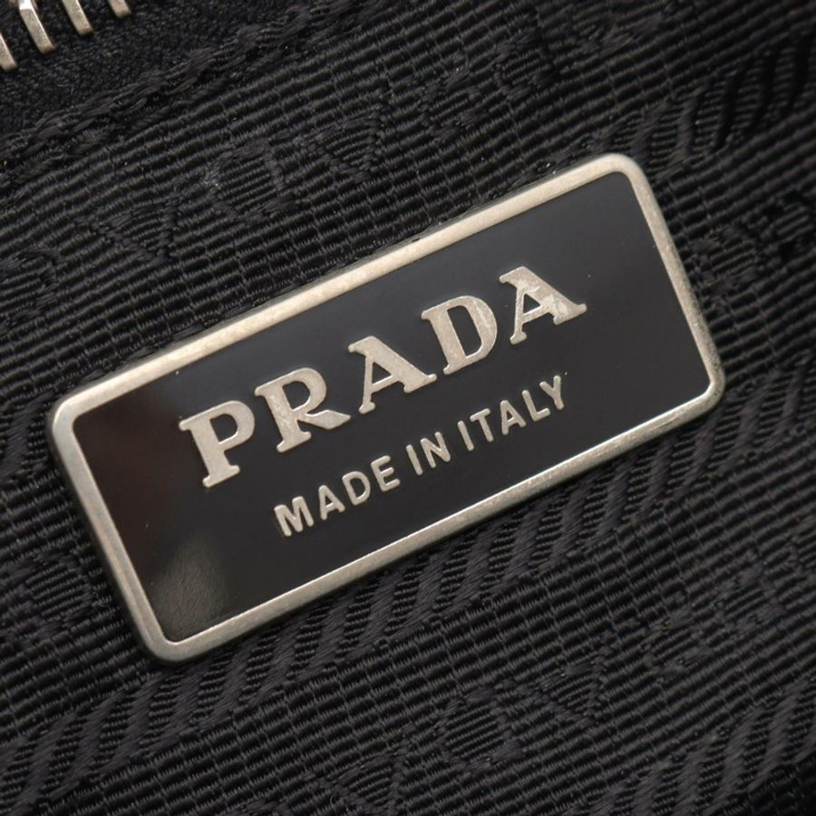 PRADA TESSUTO MICRO 單肩手提包 BN1704 尼龍黑色 二手 女士-3