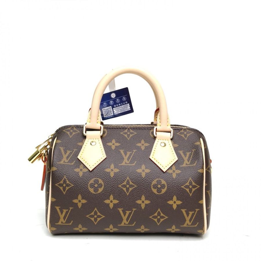 LOUIS VUITTON Sp20可拆卸黑白寬肩帶老花PVC晶片肩背包-2