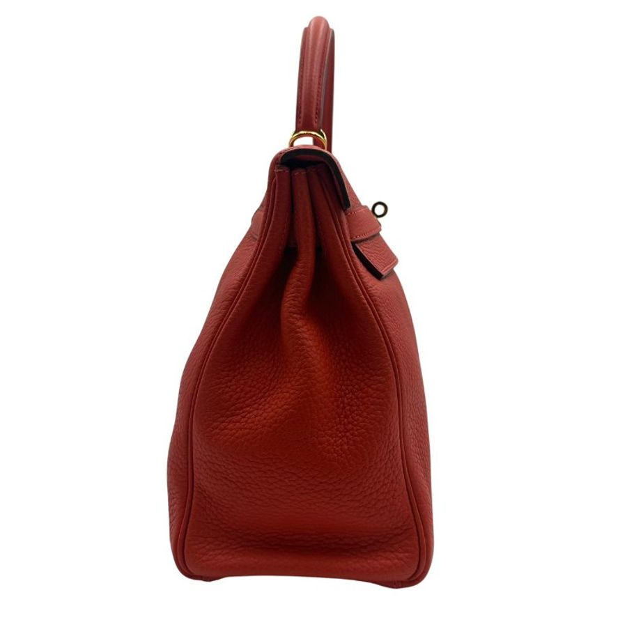 【美收精品】HERMES 牡丹紅Kelly32 C-700【隔月月中將轉賣至日本 上架期限30天】-5