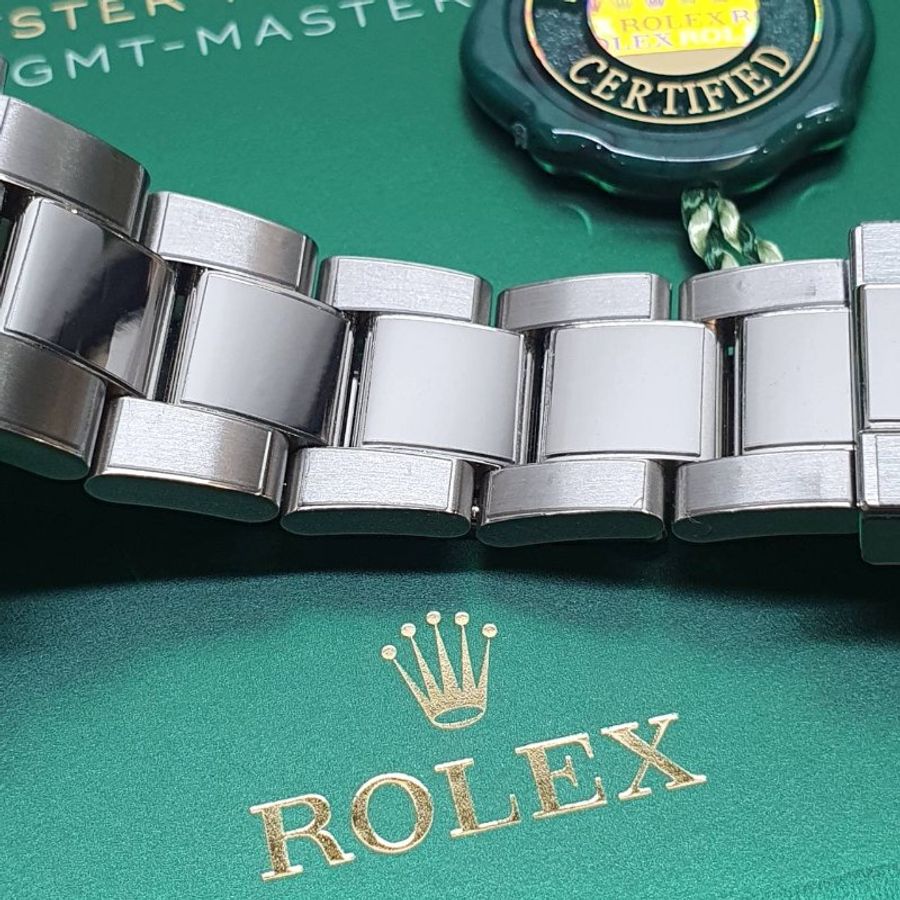 【大眾名錶】ROLEX勞力士126710BLNR 2025/07全配件 GMT兩地時區 蝙蝠俠 黑藍圈 已貼膜 錶徑40mm 大眾名錶G352-7